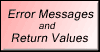 Error Messages