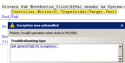 Exception Window