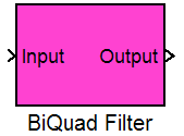 BiQuad Simulink1