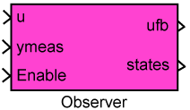 Observer Simulink Block