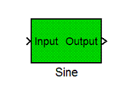 Sine Simulink Block