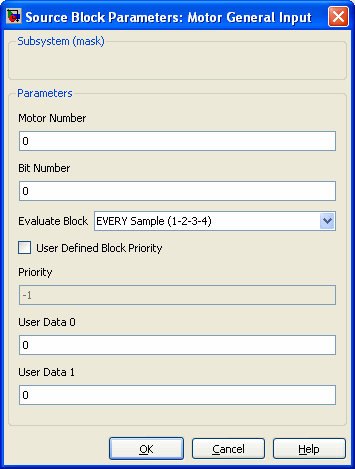 Arc Tangent Parameters Dialog Box