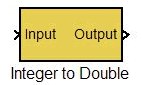 Conversions Simulink Blocks